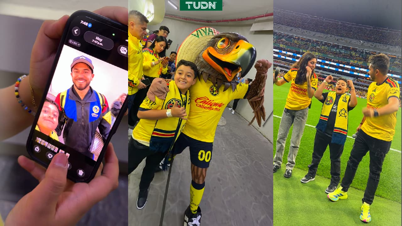 Mateo vive su sueño en el Clásico Nacional gracias al América