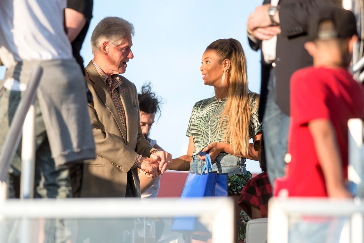 Beyoncé pasó su cumpleaños 35 en el festival musical Made In America.