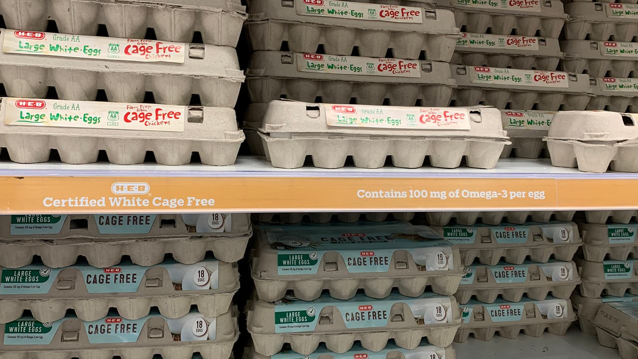 “Prácticamente se ha doblado el precio del huevo en los últimos 12 meses y uno de los motivos fue por la gripe aviar que afectó a unas 60 millones de aves en EEUU”, cuenta Matías Ríos, experto en finanzas en el área de Houston.