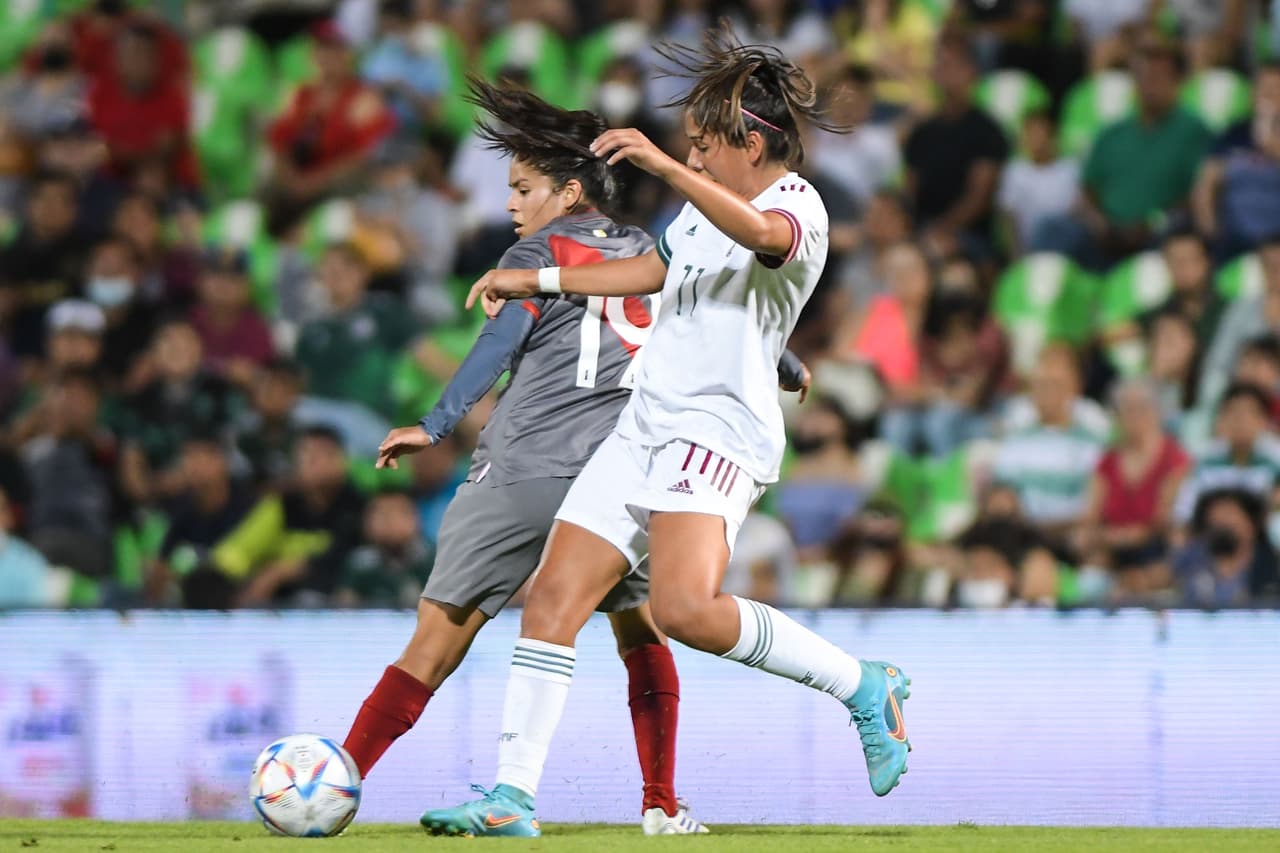 El Tricolor Femenil fue muy superior a Perú, a la que volverá a enfrentar el martes a puerta cerrada.