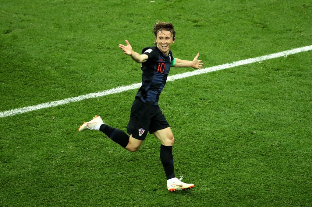<b>Luka Modric</b>. Capitán de la Selección de Croacia e integrante del Real Madrid.