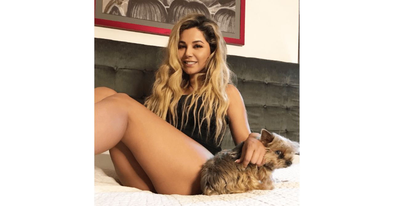 Aleida Nuñez en casa