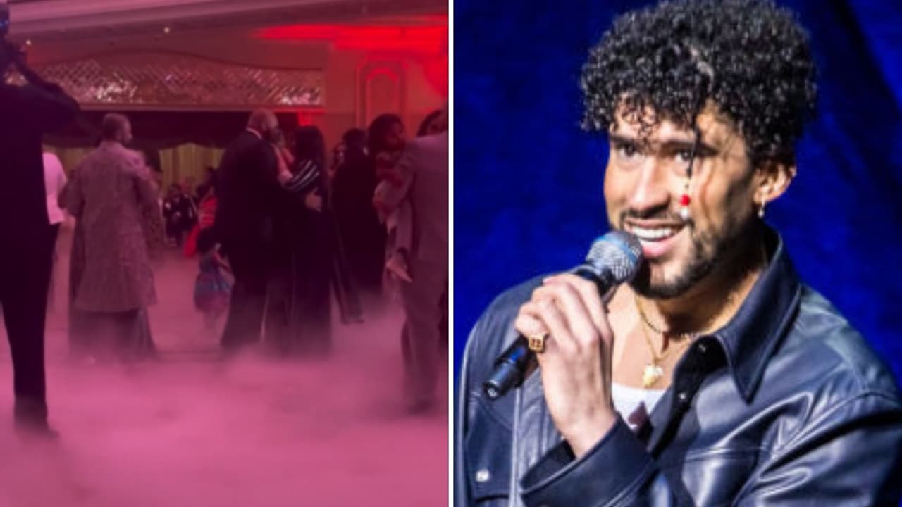 Novios eligen canción de Bad Bunny como vals en su boda: no entendieron lo que dice la letra