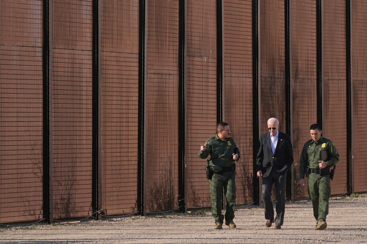 Biden visita El Paso, la primera gira a la frontera desde que llegó a la Casa Blanca