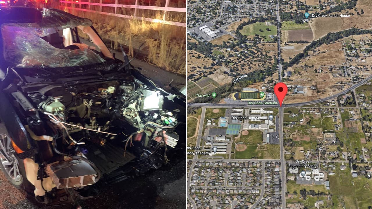 Accidente en Río Linda deja seis personas heridas; una quedó atrapada en el auto