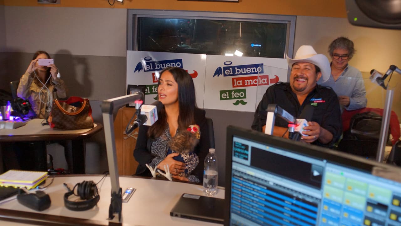 Así fue la divertida entrevista de 'El Bueno, La Mala y El Feo' con Salma Hayek.