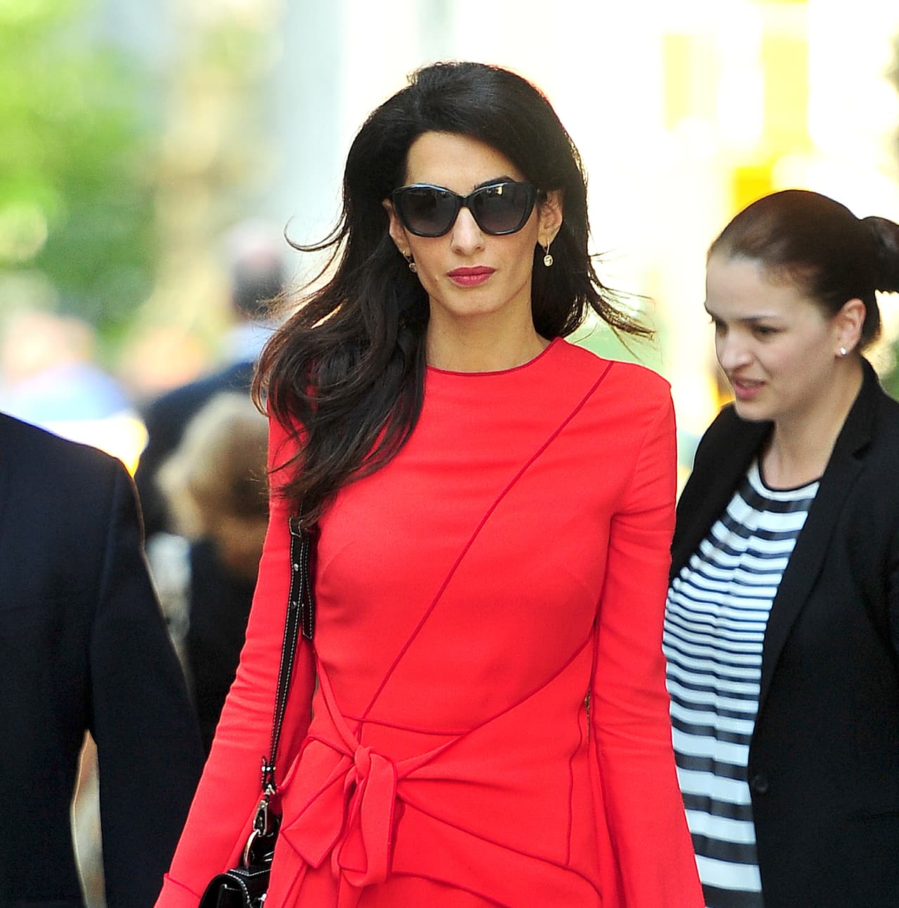 Amal ha estado muy ocupada con su carrera.