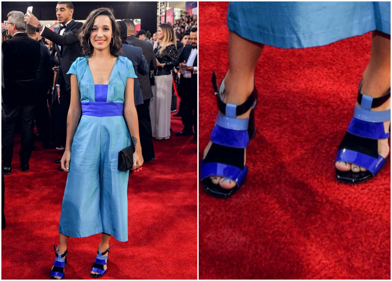 Ile desfiló por primera vez como solista por Latin GRAMMY, ya sin ser parte de la agrupación Calle 13 y de manera sencilla se presentó en la alfombra.