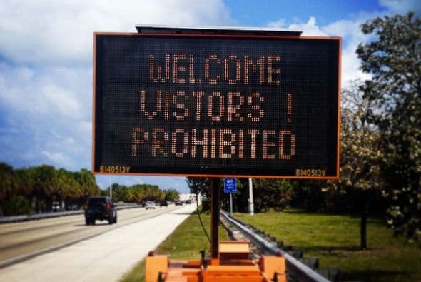 Cosas insólitas que solo se ven en Florida.