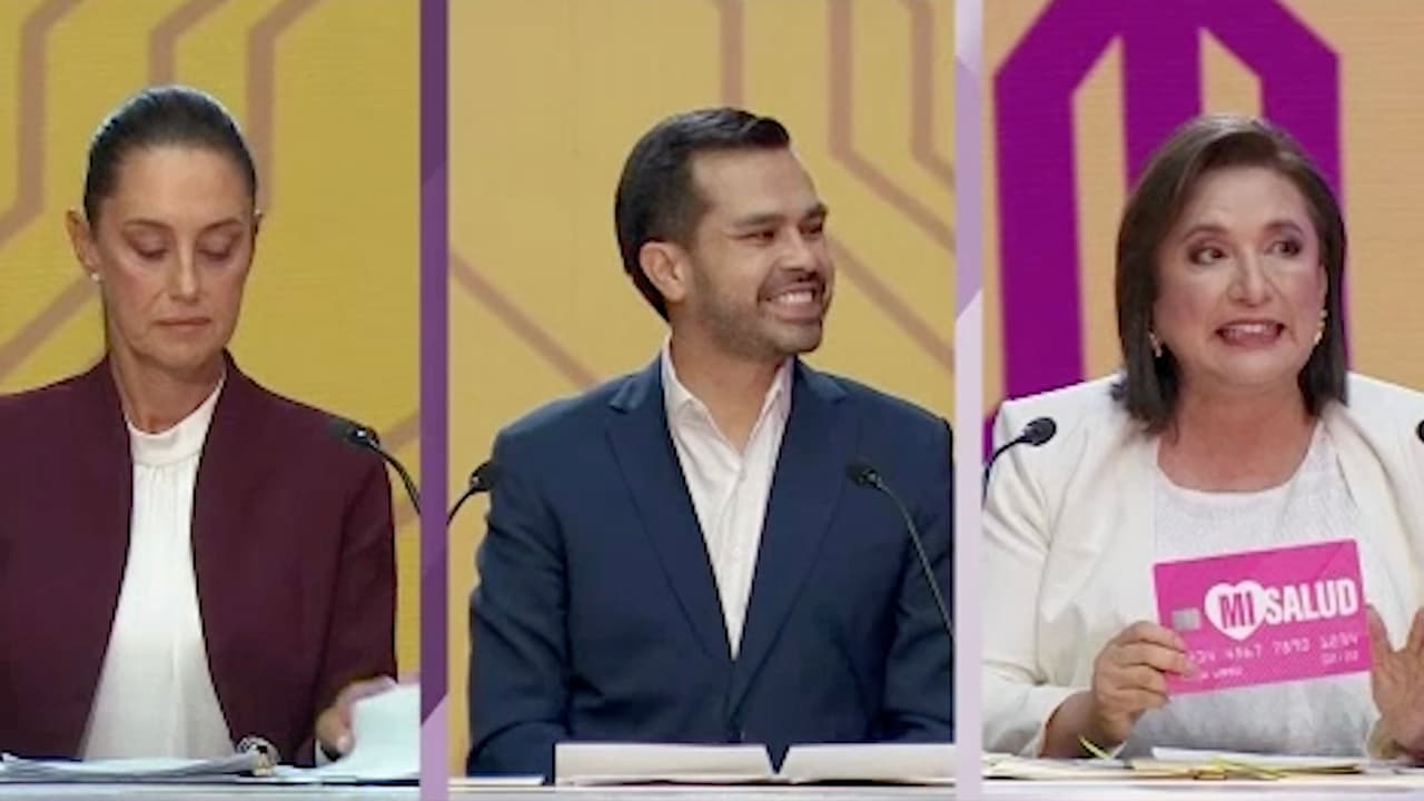 El primer debate por la presidencia de México fue un intercambio de acusaciones entre candidatos