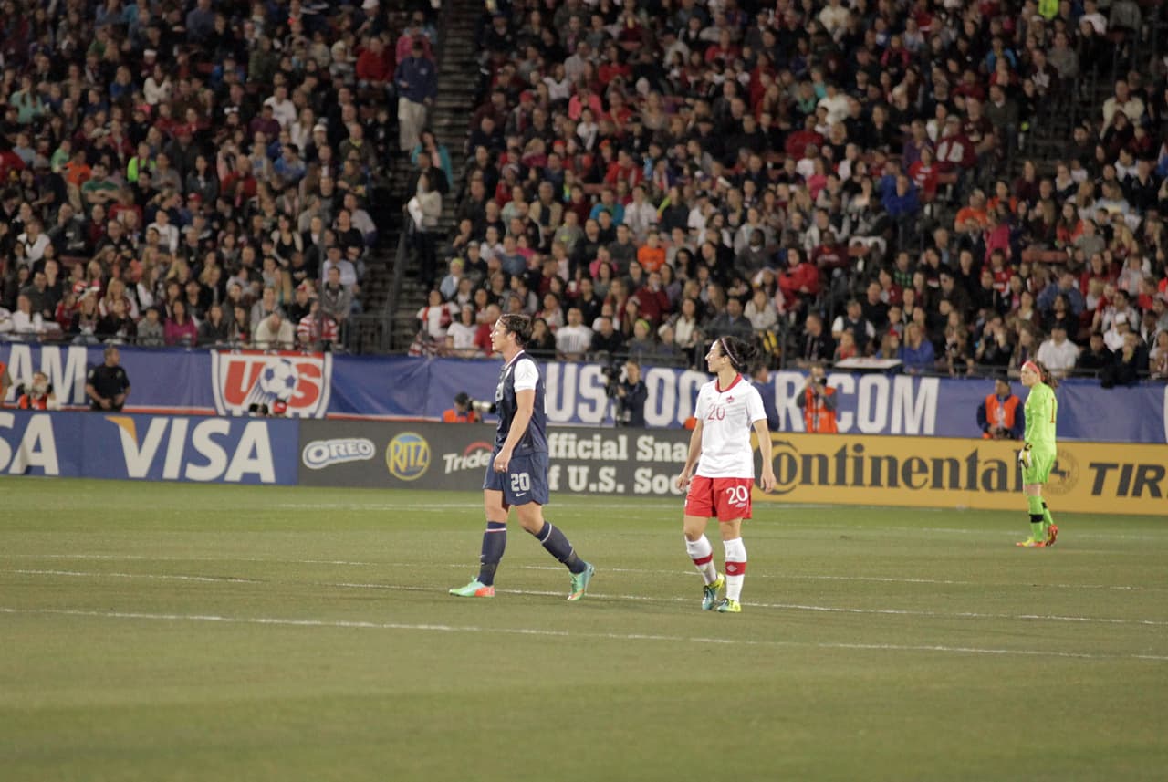 Es partido amistoso disputado en el Toyota Stadium en Frisco, USA ganó 2 a 0 a Canadá