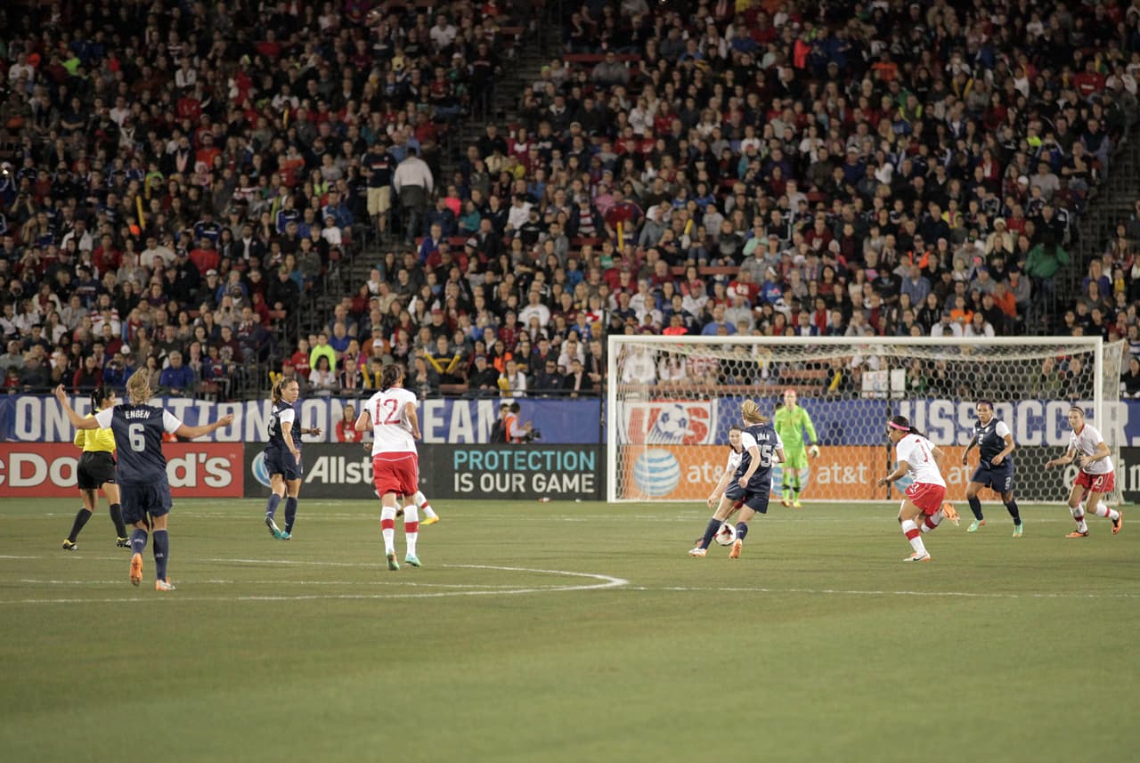 Es partido amistoso disputado en el Toyota Stadium en Frisco, USA ganó 2 a 0 a Canadá