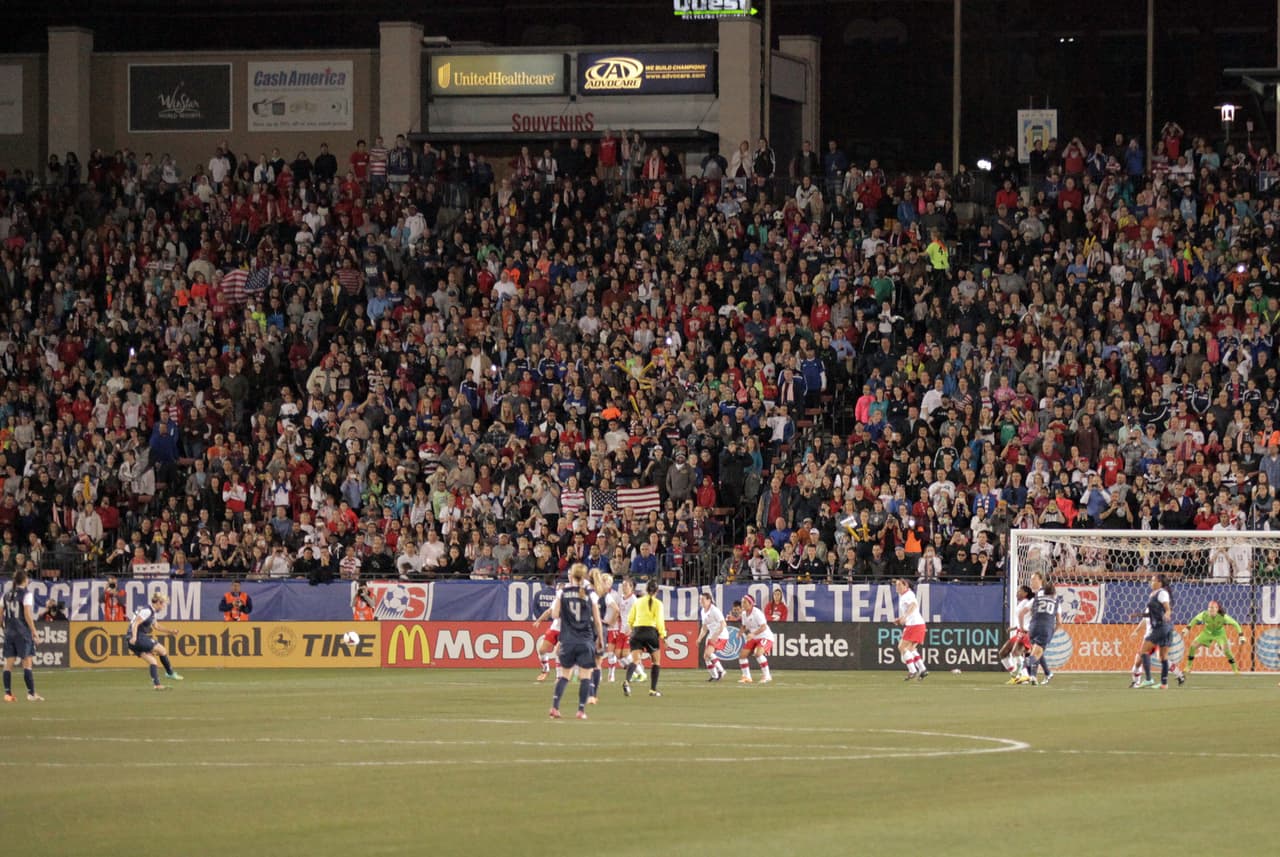 Es partido amistoso disputado en el Toyota Stadium en Frisco, USA ganó 2 a 0 a Canadá