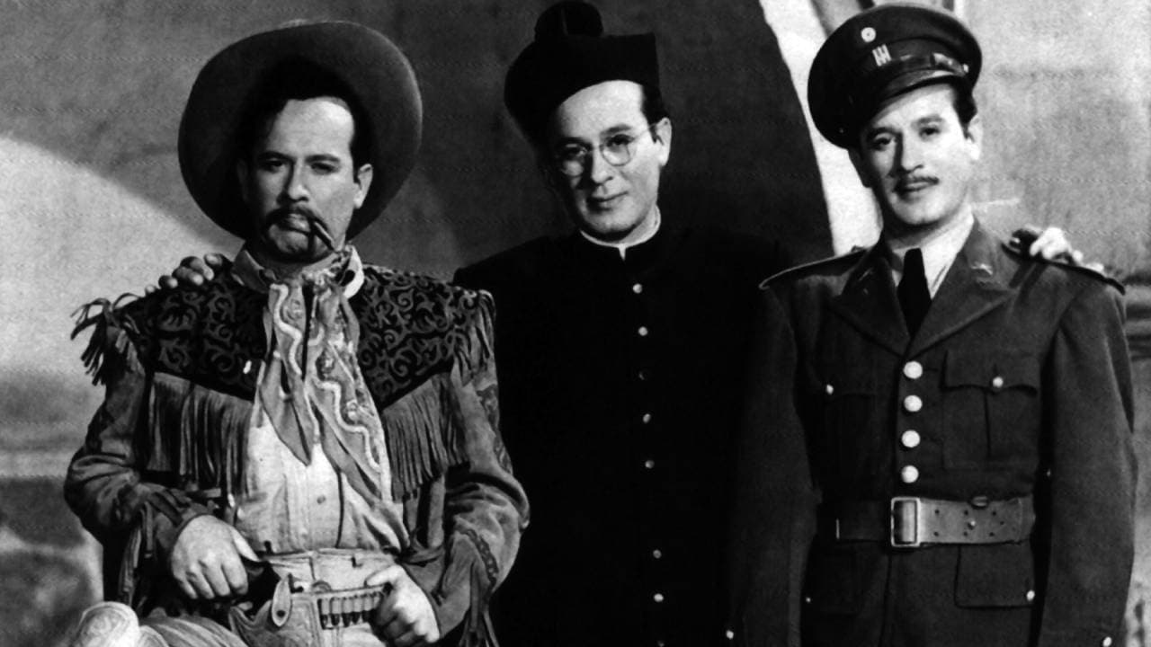 Pedro Infante interpretó a tres personajes distintos en Los Tres Huastecos.