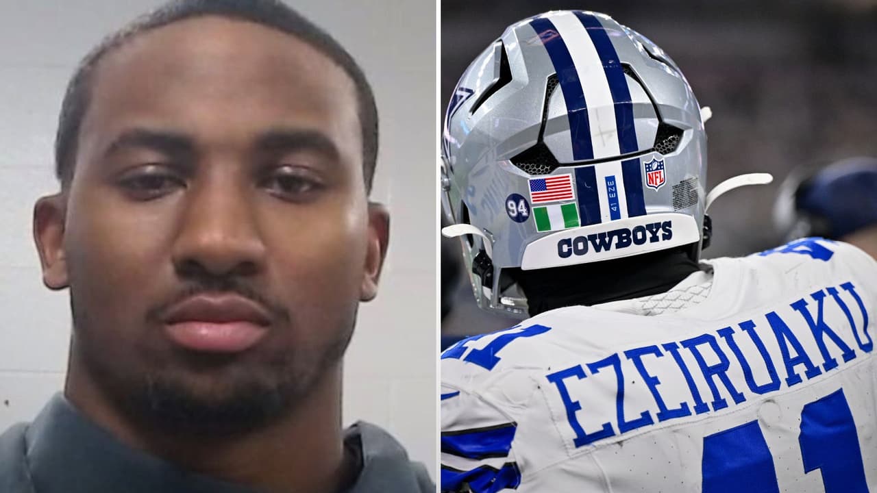 Arrestan al novato de los Cowboys de Dallas Donovan Ezeiruaku por conducción temeraria en Plano