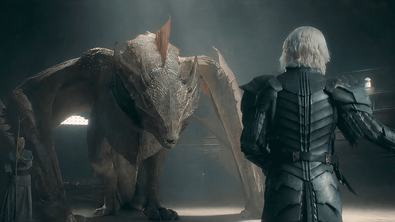 Sunfyre, el dragón de Aegon en 'House of the Dragon'