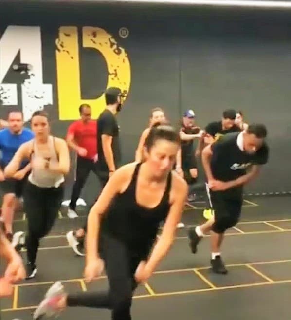 Las chicas también se dieron la oportunidad de conocer el programa 54D. Maity Interiano entrenó sin descanso.