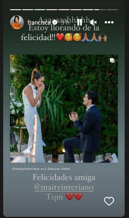 Francisca, de
<b>Despierta América</b>, tampoco lo podía creer.