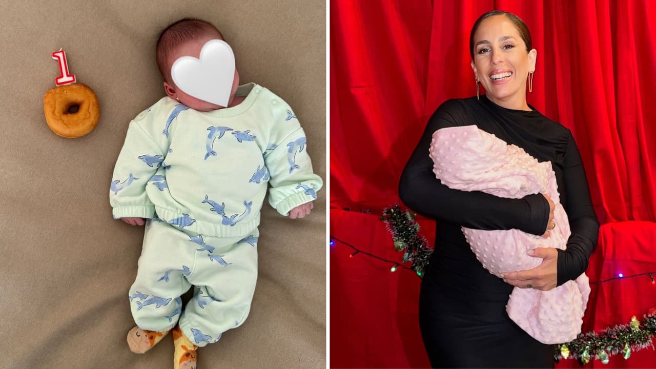 Isabel Pantoja compartió fotos de su bebé, Alma, en redes sociales.