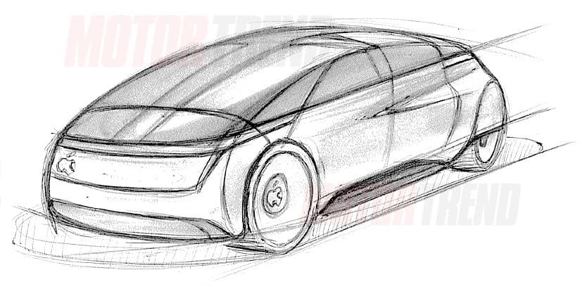 El Apple Car según Motor Trend luce dinámico pero nunca agresivo.