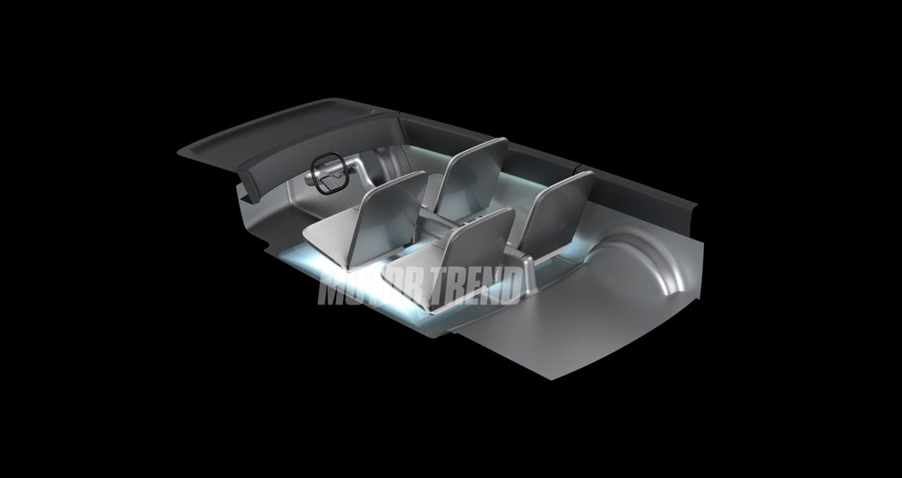 El Apple Car según Motor Trend fue diseñado de adentro hacia afuera.