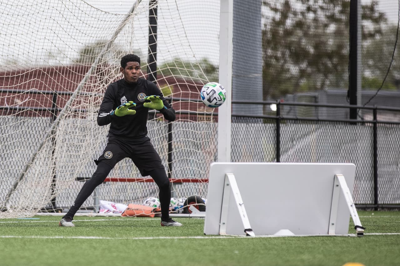 El arquero jamaiquino Andre Blake está listo para volver a defender la portería de Philadelphia Union.