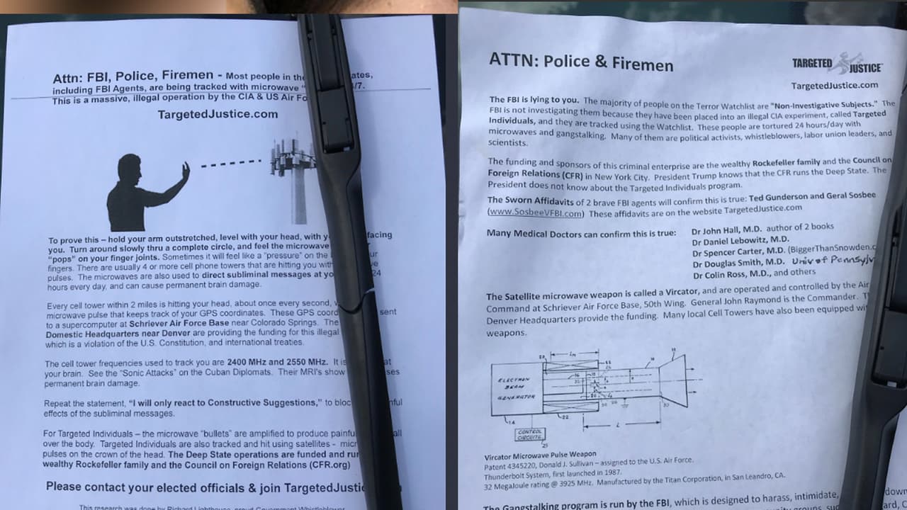 Descartan la presencia de fentanilo en los volantes dejados en vehículos de empleados del sheriff del condado Harris