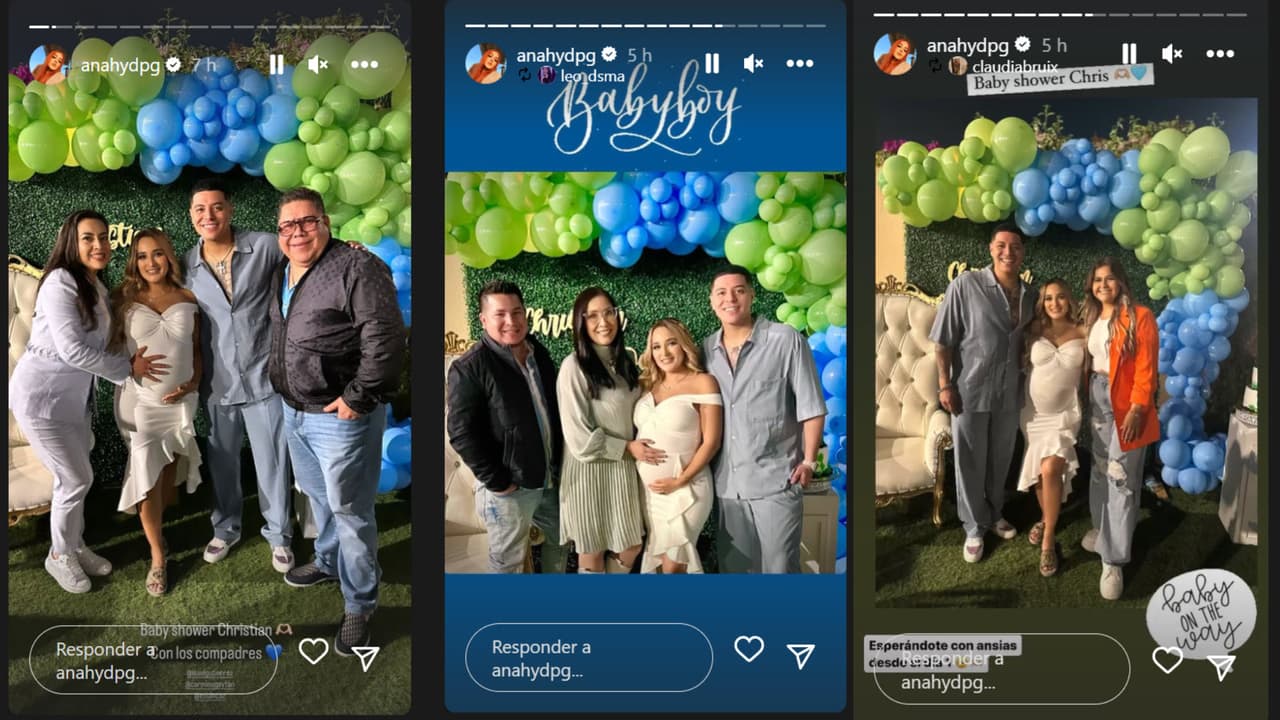 A Eduin Caz se le vio feliz junto a Daisy Anahy.