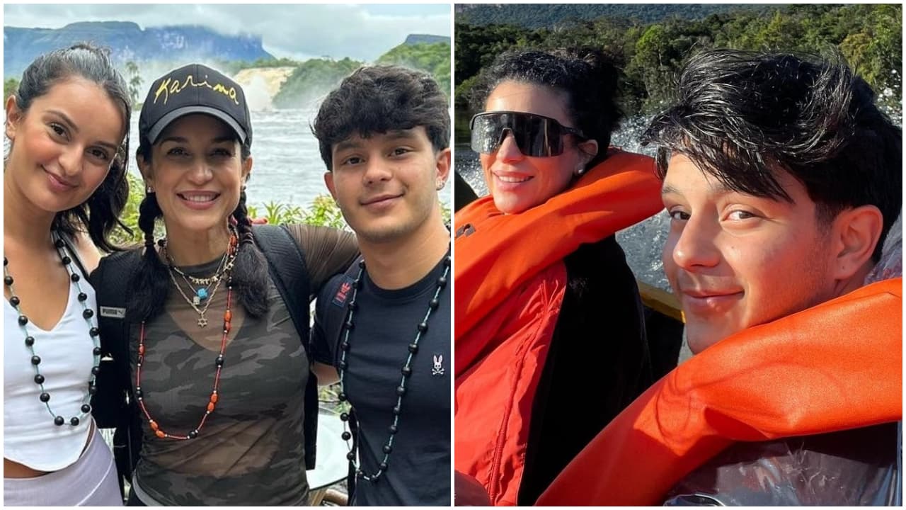 Karina reaparece con su hijo transgénero tras anunciar que concluyó su proceso de reasignación de sexo