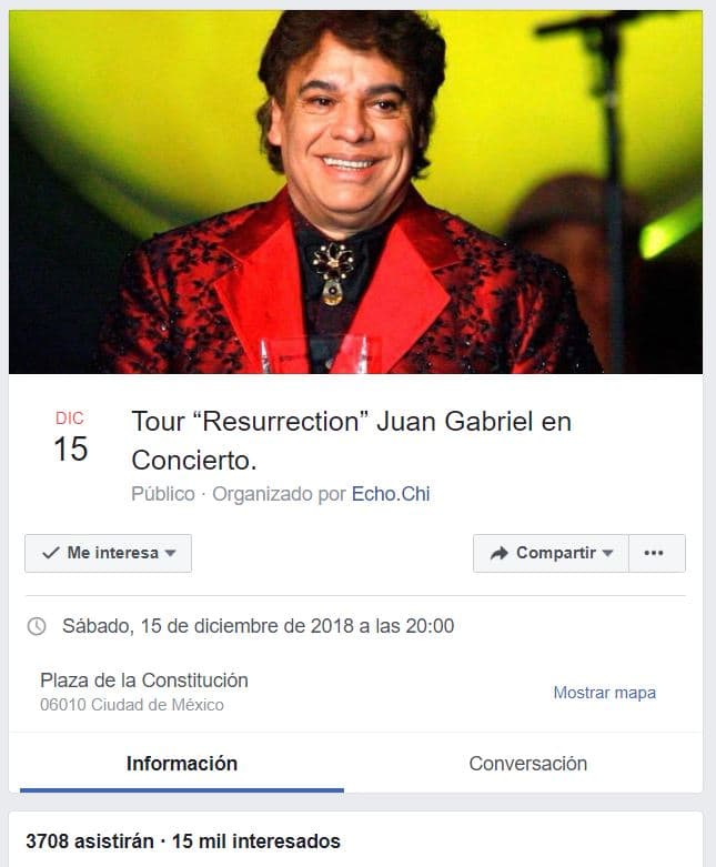 Fans y seguidores del artista crearon eventos en redes sociales para 'recibir' al cantante, donde
<b> casi 4,000 personas han confirmado su asistencia.</b>