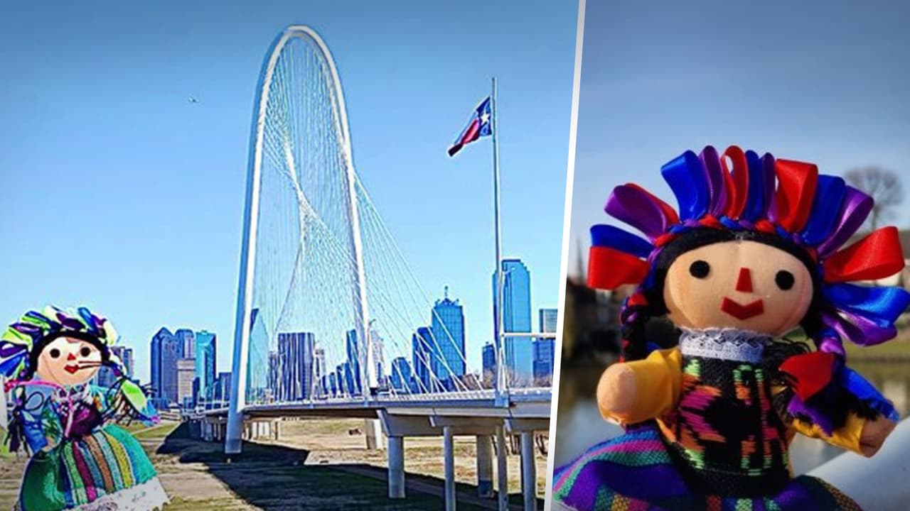 La Muñeca Lele llega al norte de Texas: Conoce a la pequeña mexicana que viaja por el mundo
