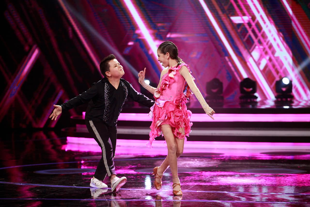 El último reto de baile enfrentó a Valeria y Ramón contra Venuz y Tadeo.