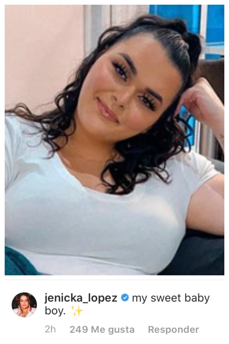 Jenicka Rivera estuvo junto a su hermana durante las últimas semanas de embarazo y escribió: "Mi dulce bebé".