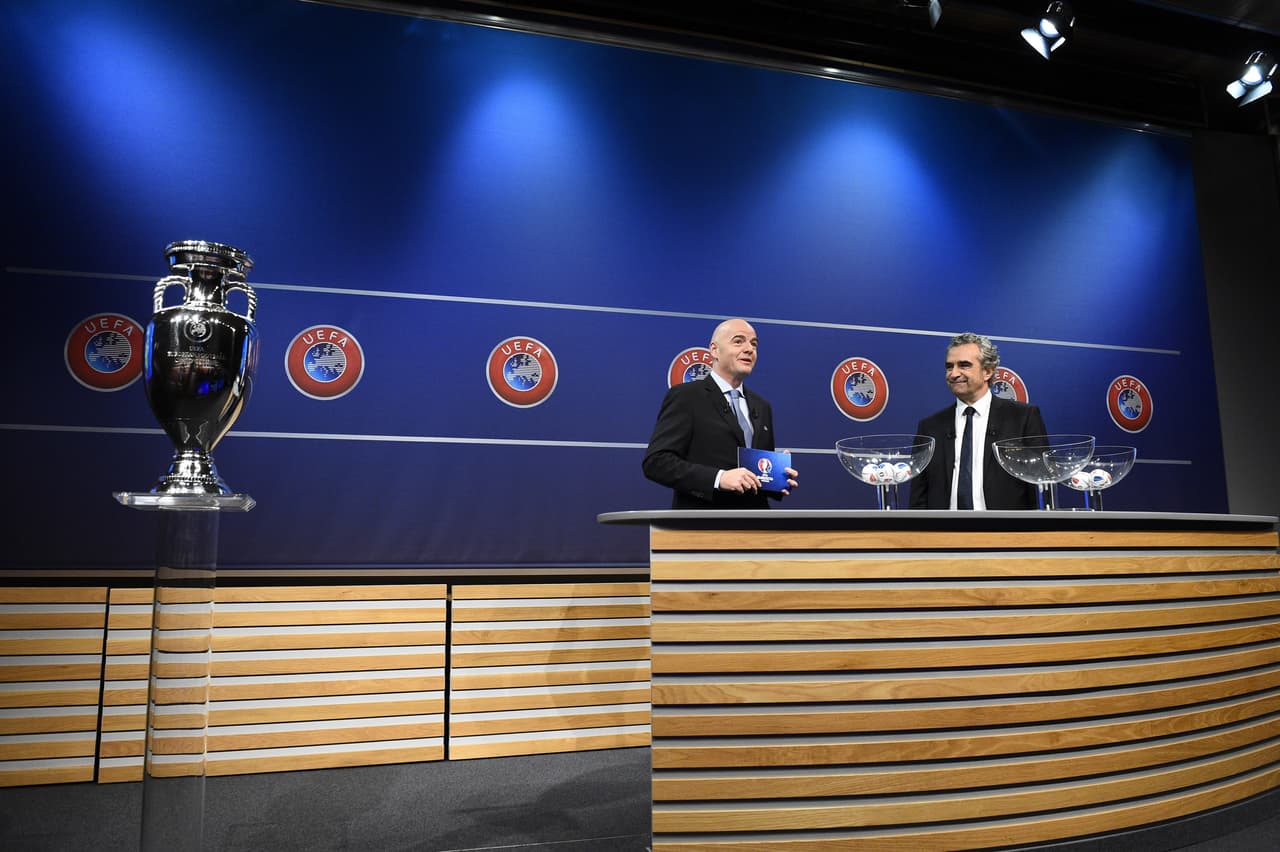 UEFA revela composición de bombos para la Eurocopa 2016