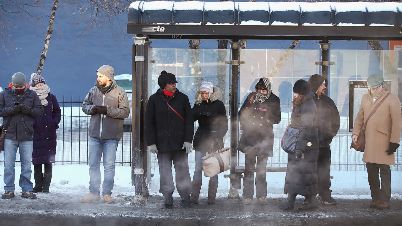 Área metropolitana de Chicago vivirá las temperaturas más bajas del año