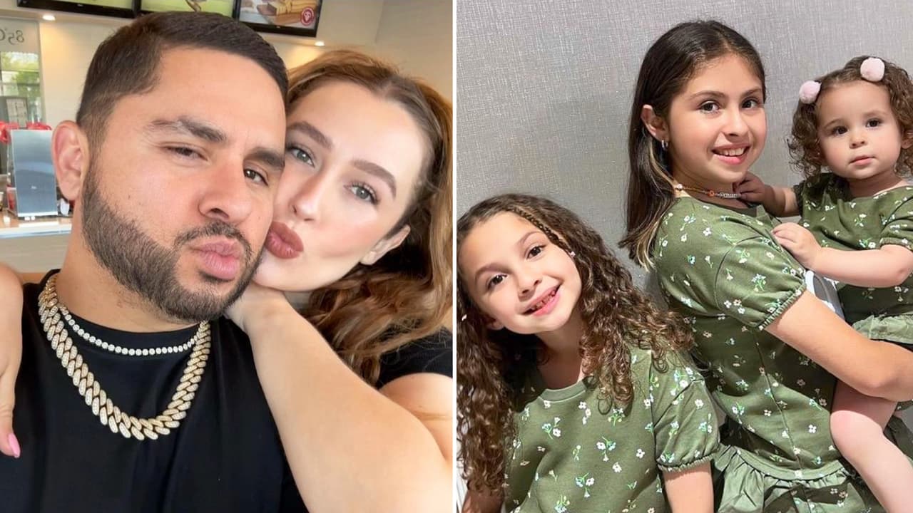 ¿Se parece a Larry Hernández o a Kenia? La pareja reveló a quién es igualita su cuarta hija