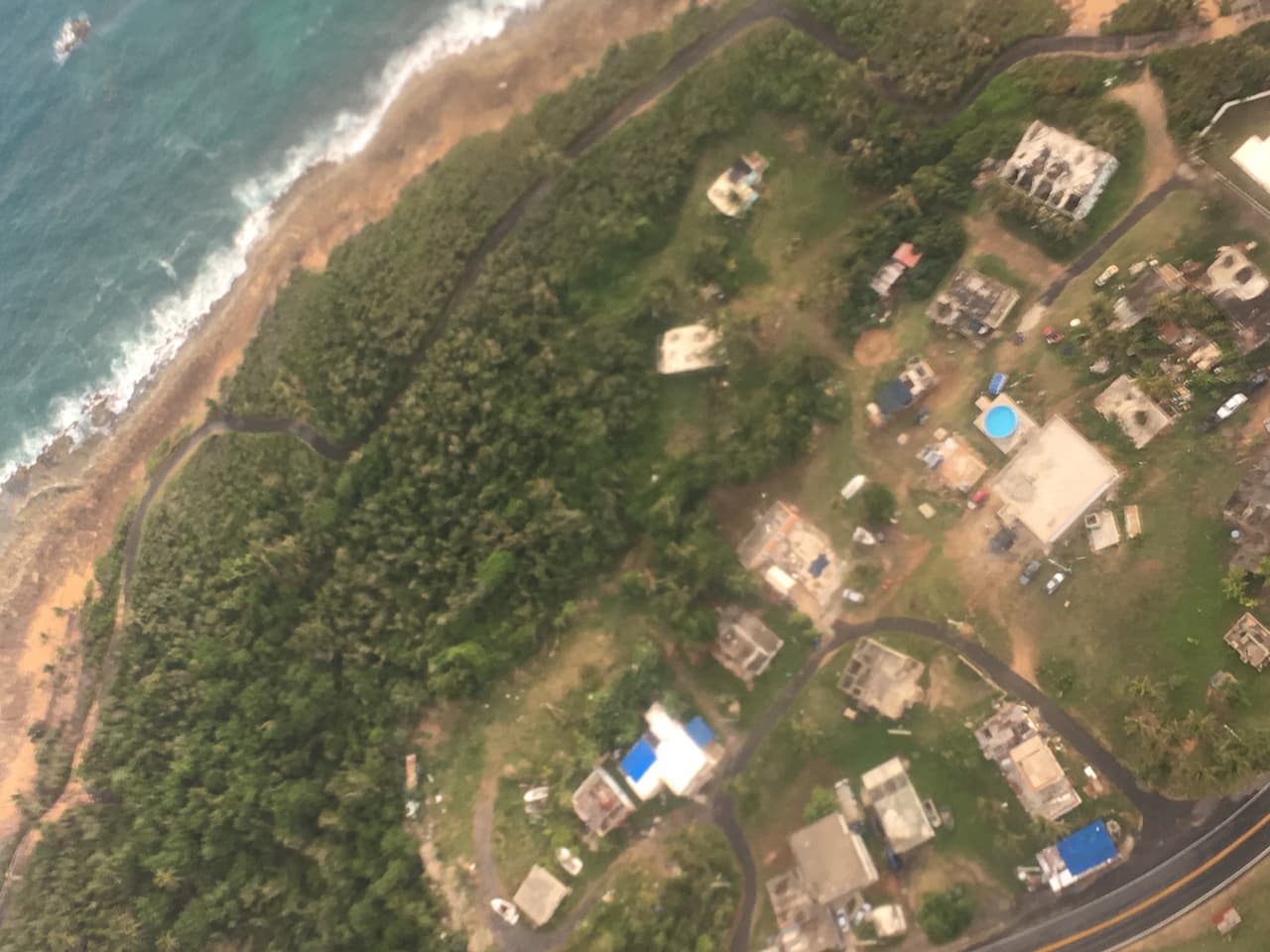 La isla sufrió daños importantes en su infraestructura.