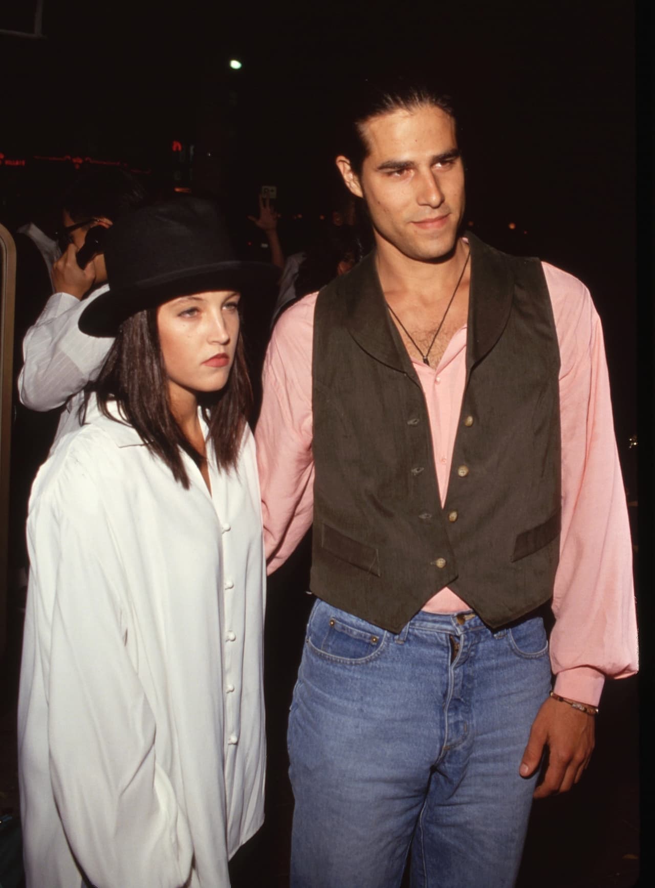 Lisa Marie Presley y Danny Keough