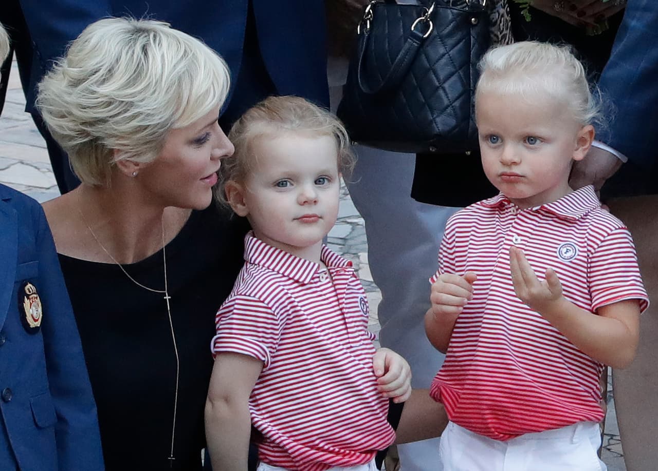 Jacques y Gabriella llegaron a la familia real de Mónaco el 10 de diciembre de 2014.