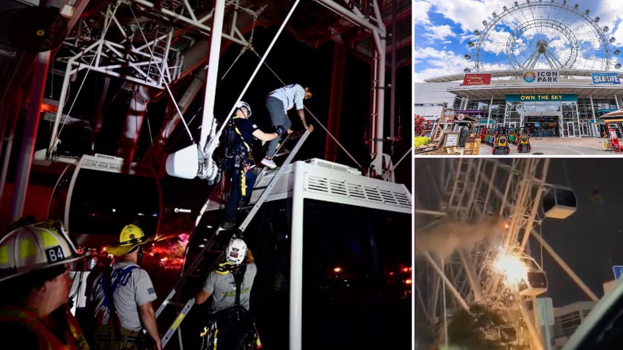 62 personas fueron rescatadas tras falla en atracción de ICON Park 