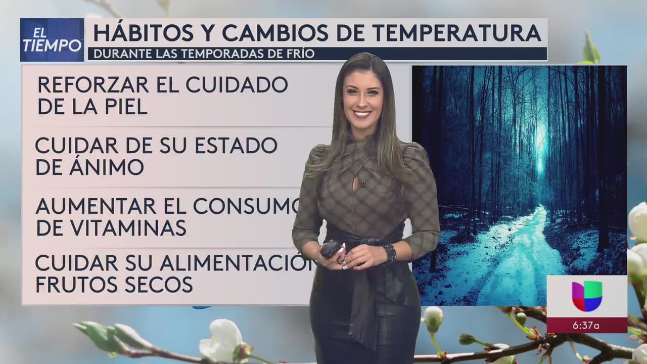 ¿Batallas con cambios de temperatura? Valeria Barriga tiene algunos consejos para ti