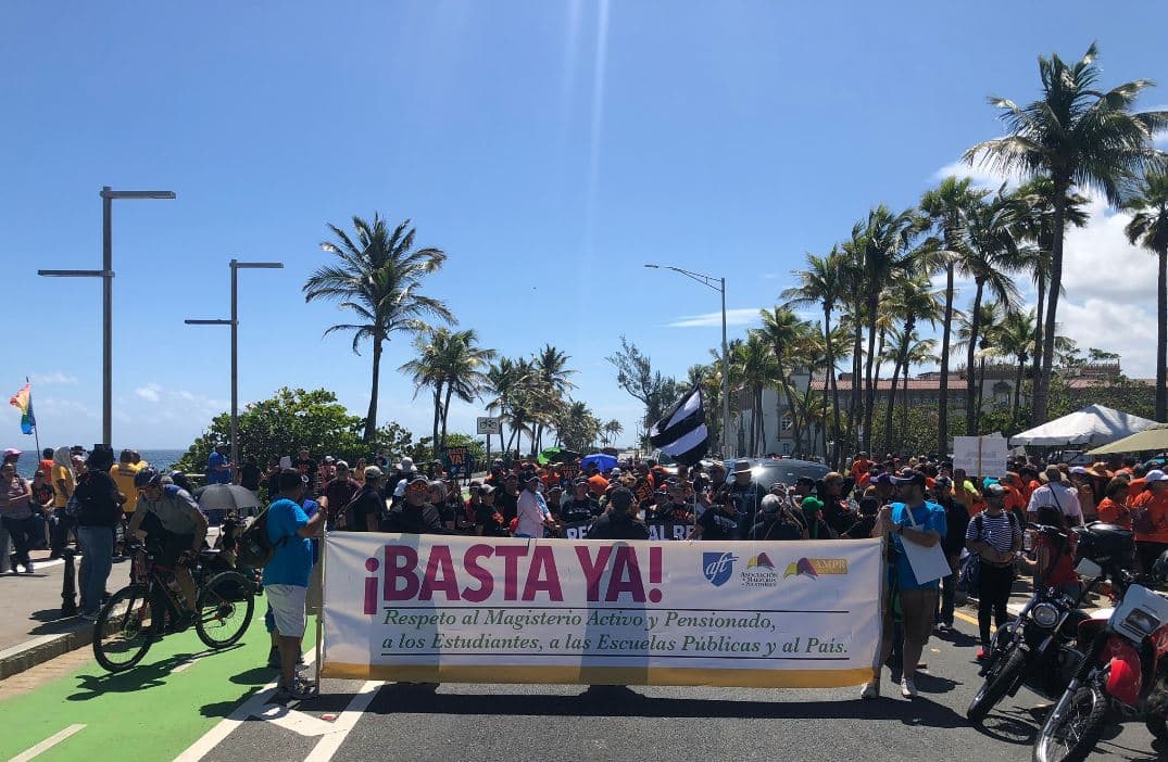 Obreros, empleados públicos y jubilados se preparan para marchar desde el Capitolio hasta la Fortaleza