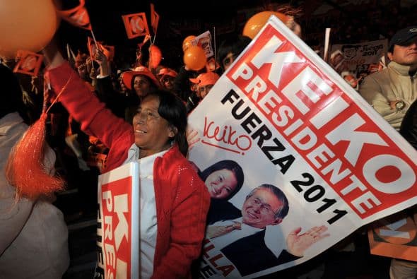 En las elecciones parlamentarias de 2006, Keiko fue la congresista más votada.