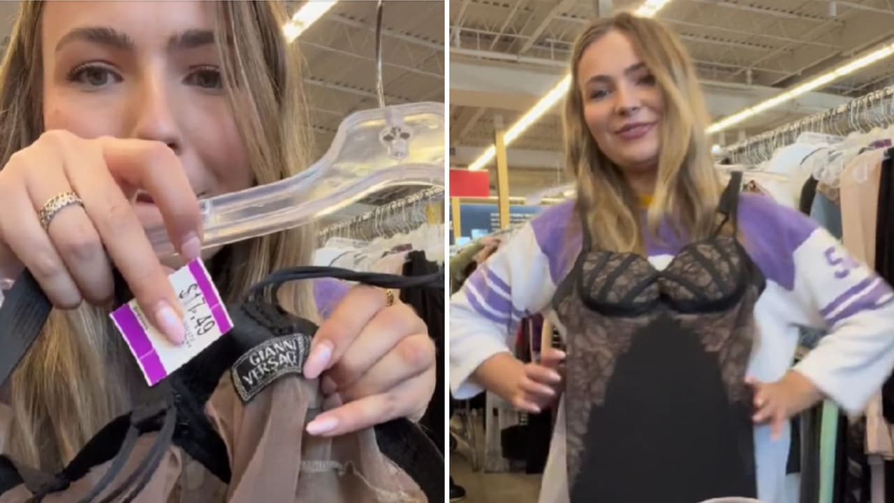 Joven compró un vestido Versace de 1992 por solo 12 dólares: descubre que podría valer 10 mil