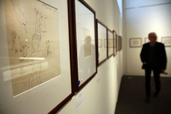 La venta del manuscrito firmado y con una corrección en tinta verde de "The Fat Budgie" representó la tónica general de una puja que recaudó 2.9 millones de dólares.