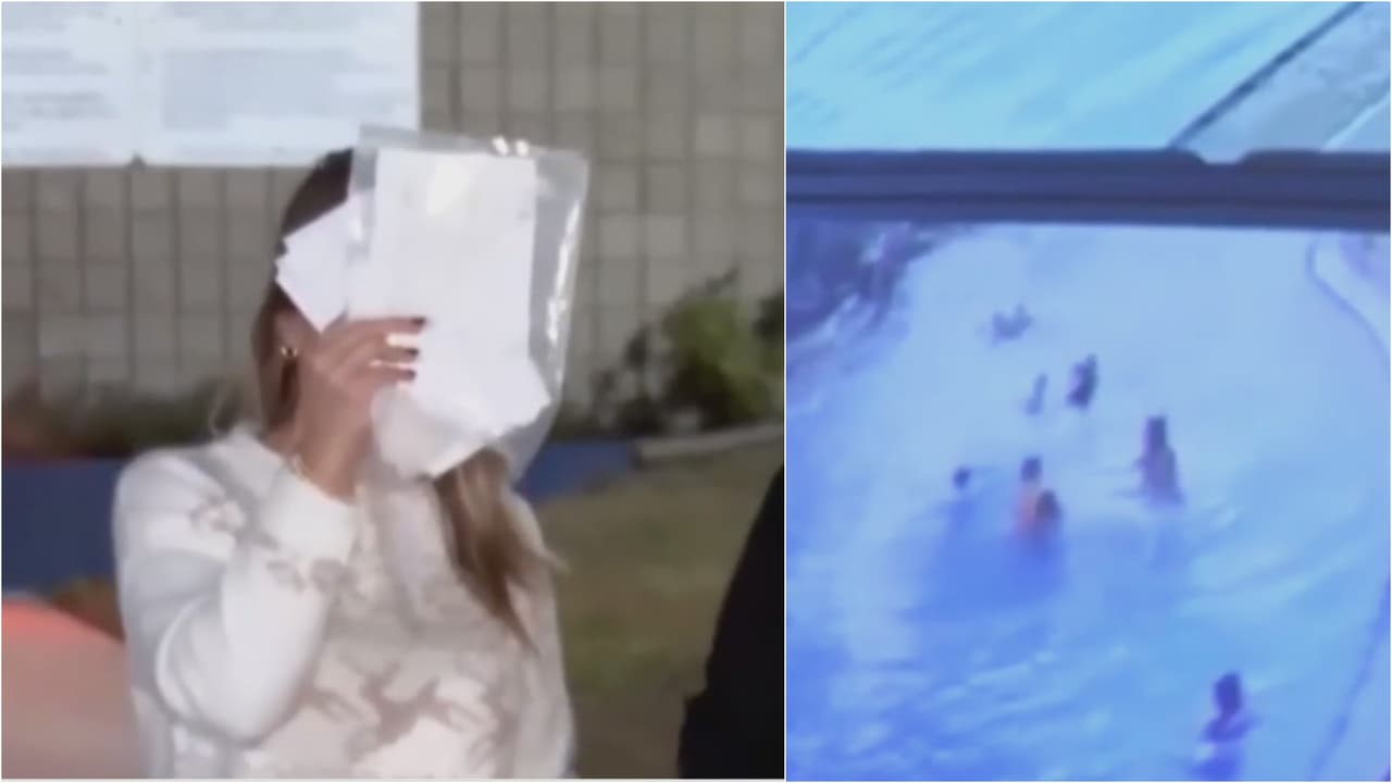 Mujer acusada de sumergir a un niño en una piscina es liberada bajo fianza