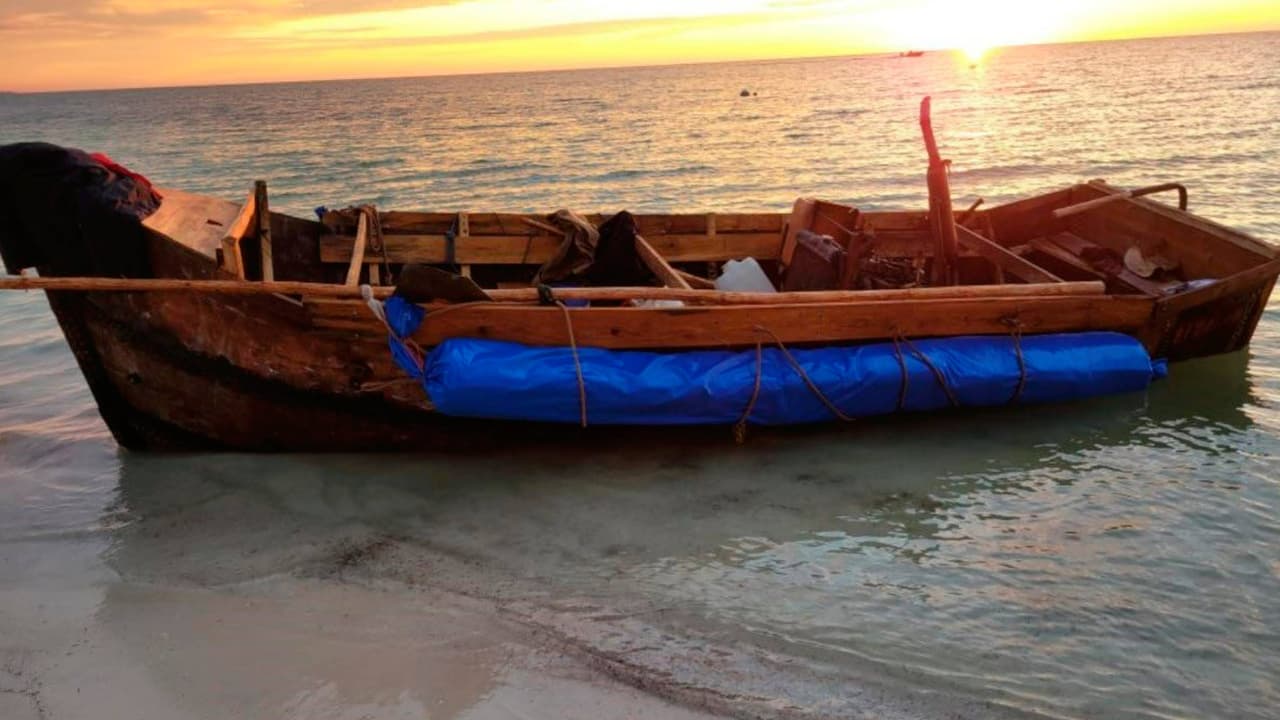 La agencia informó que los balseros fueron detenidos en 12 operaciones en el estrecho de Florida.
<br>