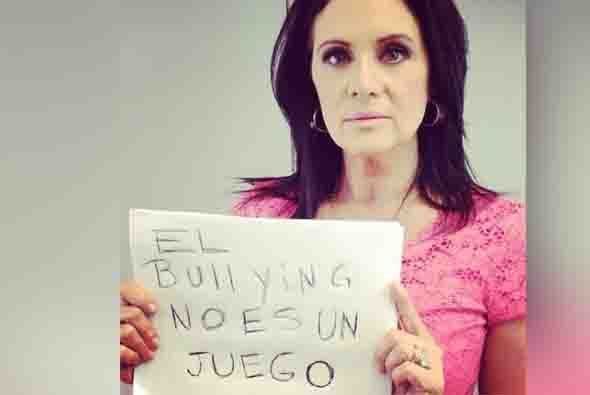 La actriz mexicana Erika Buenfil. Foto tomada de Twitter.