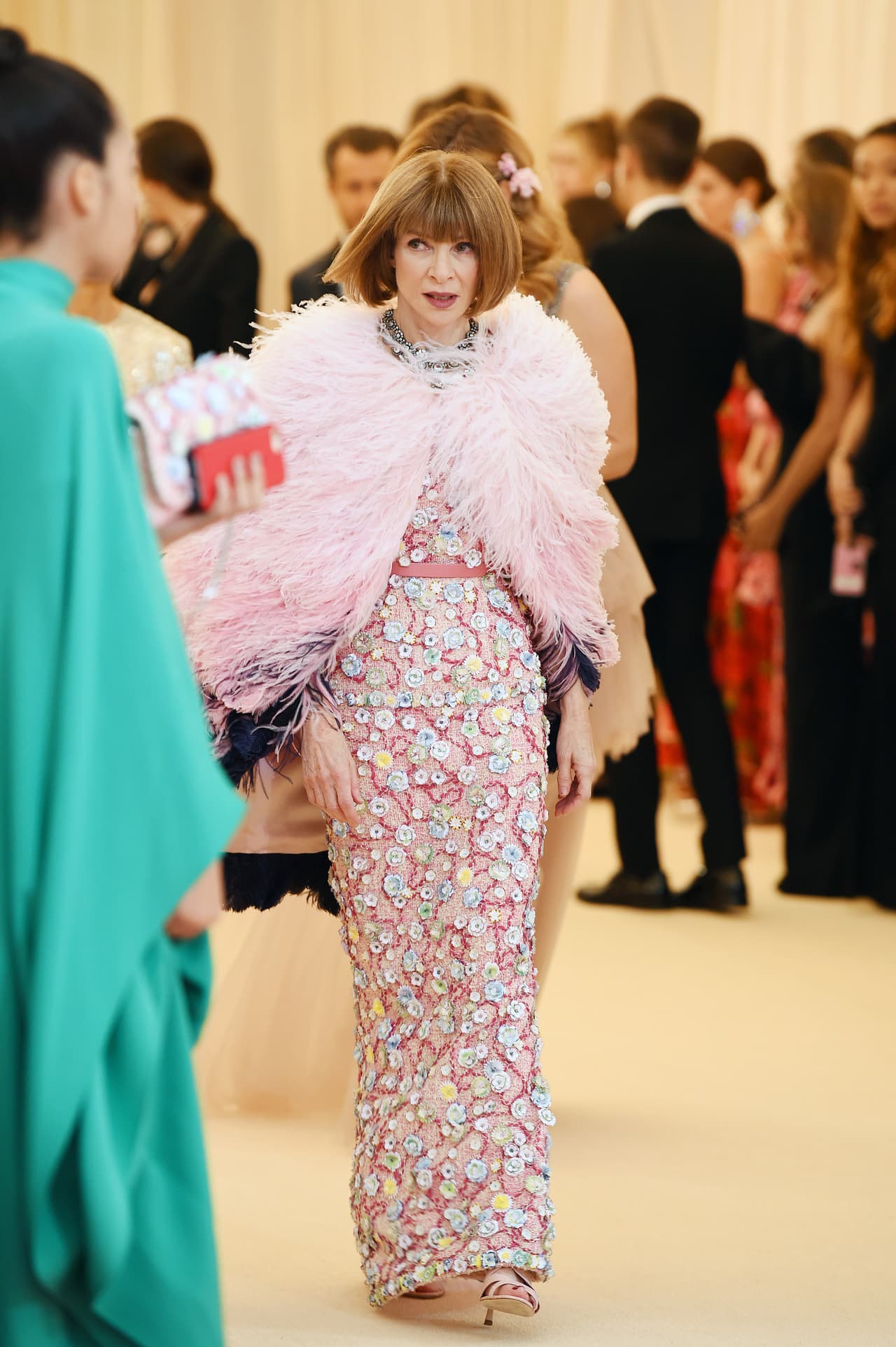 Anna Wintour, editora de la revista Vogue.