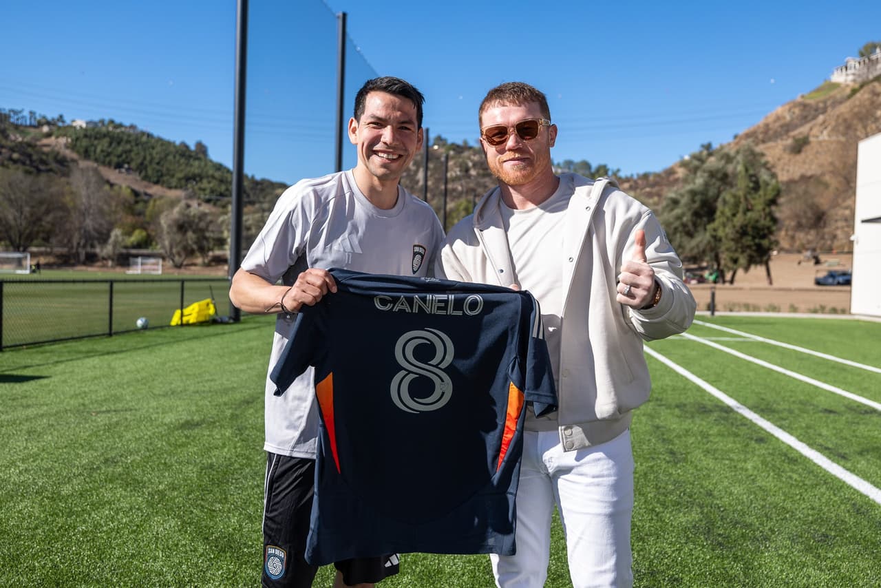Canelo visita al Chucky y al San Diego FC